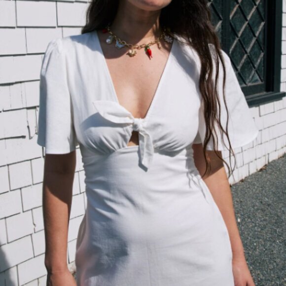 Jess Dress Lisa Says Gah - DOVE - SMALL ONLY NWOT - Picture 5 of 5